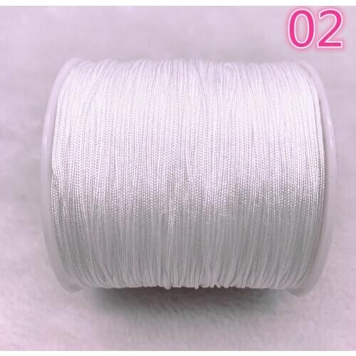 10meters/lot.0.4/0.6/ 0.8/1.0/1.5mm Nylon Cord Beading Thread for DIY Bracelets Jewelry Making #04