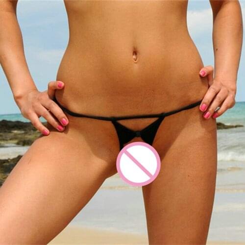 Open Crotch Butterfly Exotic Thongs Women Mesh Transparent Micro Bikini G Strings Tanga Bottoms Beach Sunbath Panties Lingerie