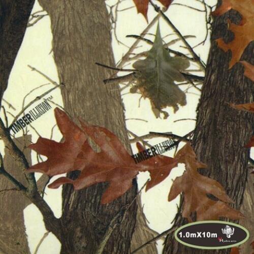 Hot leaves camo hydrographics film water transfer printing film,aqua print film 1M*10M HTM-830175