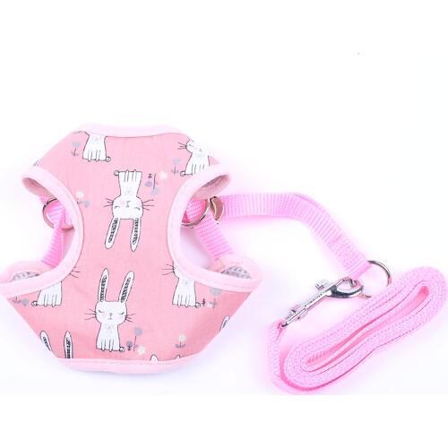 Dog Cat Breathable Mesh Control Harness Leash Set Pet Puppy Vest Harness Soft Walk Collar 3 Sizes