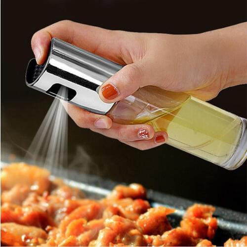 Spray Bottle Oil Sprayer Oiler Pot BBQ Barbecue Cooking Tool Can Pot Cookware Kitchen Tool ABS Olive Pump U3
