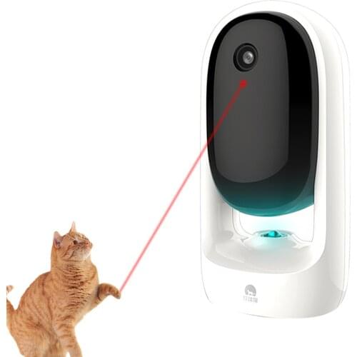 Smart Wifi Pet Camera App Remote Control Home HD 1080P Two-Way Laser Interactive Cat Camera Real Time Video Cams Cats Toys