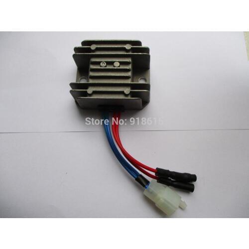 RECTIFIER REGULATOR CHARGER FOUT WIRES YP Z120120 GASOLINE ENGINE PARTS