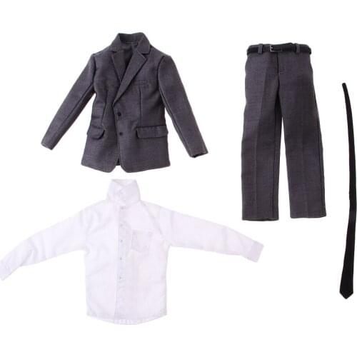1/6 Scale Gentleman Suit for 12 inch Male Figure Body Accessories