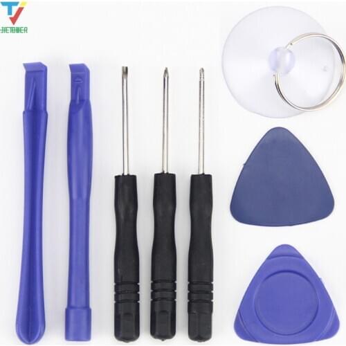 100set/lot DIY Cell Phone Reparing tools 8in1 Repair Pry Kit Opening Tools For Mobile phone wholesale cheap