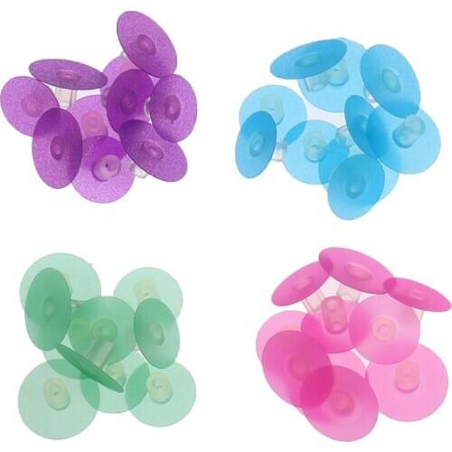 40pcs/Box 12mm/14mm Dental Finishing And Polishing Discs Set Metal Bush Composite Finishing Contouring Kit Dental Tool