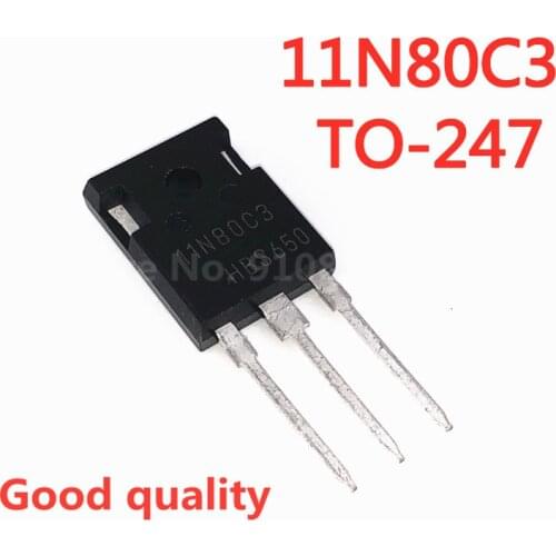 5PCS/LOT SPW11N80C3 11N80C3 TO-247 800V 11A Triode transistor In Stock