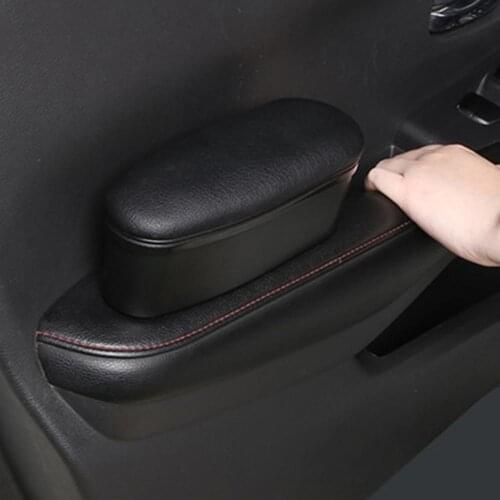 85% Hot Sales!!! Car Door Self-Adhesive Armrest Cushion Storage Box Bracket Support Pad Organizer