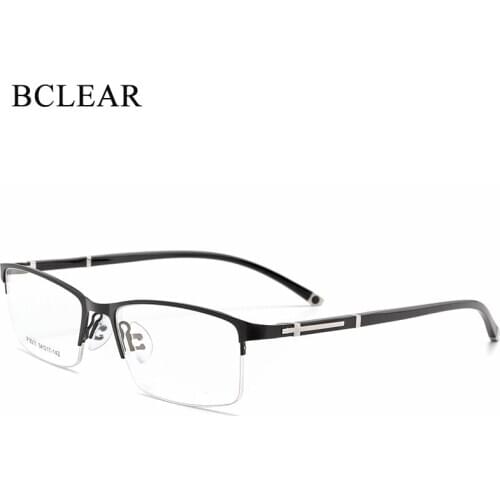 BCLEAR Optical Glasses Frame for Men and Women Full Rim Styles and Half Rim Style Eyeglasses with Recipe Eyewear Prescription