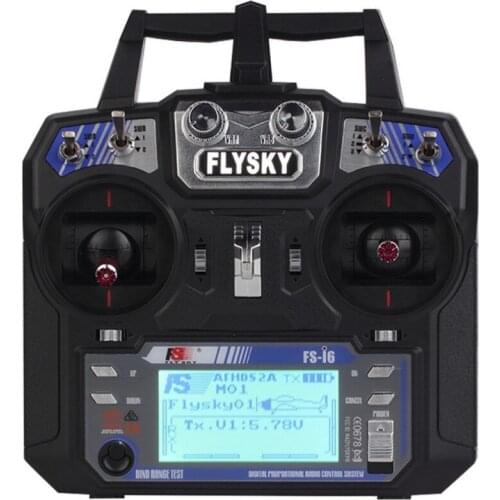 FlySky FS-i6 2.4G 6CH AFHDS RC Transmitter With FS-iA6 FS-iA6B Receiver for Airplane Heli UAV Multicopter Drone
