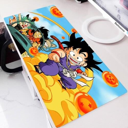 Anime Gaming MousePad Super DBZ Goku Mouse Pad Rubber No Slip Table Rug Large Big Mause Pad PC Desk Pad Mat Notebook desk mat