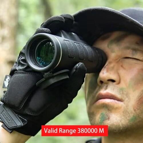 HD Zoom Monocular Telescope 40x60 Binoculars with Smartphone Holder and Tripod FMC BAK4 Pocket Telescope Low Light Night Vision