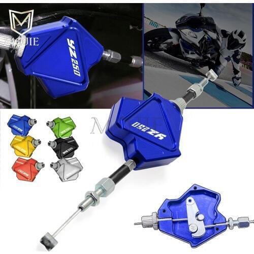 Motorcycle CNC Aluminum Stunt Clutch Lever Easy Pull Cable System For YAMAHA YZ250 YZ 250 1989-1995 1994 1993 1992 1991 1990