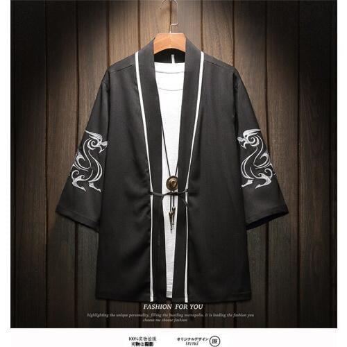 2019 Men Summer Sun Protection Clothing Chinese Style Casual Jackets Mens Sunscreen Clothes Male Open Stitch 5XL