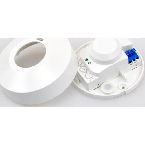 New Arrival AC220-240V 7A 5.8GHz 360 Degree Time Setting Microwave Sensor Radar Body Sensor Motion HF Detector Light Switch