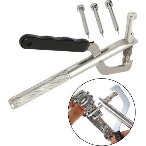 Watch Strap Band Pins Remover Adjusting Link Pin Plier Puncher Repair Kits Tools