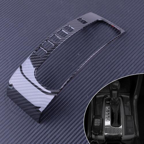 DWCX ABS Carbon Fiber Style Car Gear Shift Box Panel Cover Trim Mouldings Fit for Honda Civic 10th 2016 2017 2018