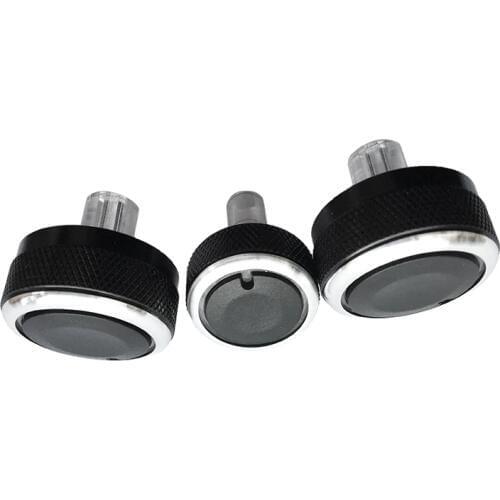 3pcs/set ac knob Car air conditioning knob For Mitsubishi triton air conditioning heat control switch knob car accessories