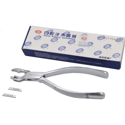 1Pc dental crown remove pliers forceps Dental Surgical instruments