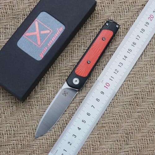YX-622 folding knife ball bearing 14C28N blade G10 Handle Camping Hunting Outdoor suvival Pocket Knives EDC tools