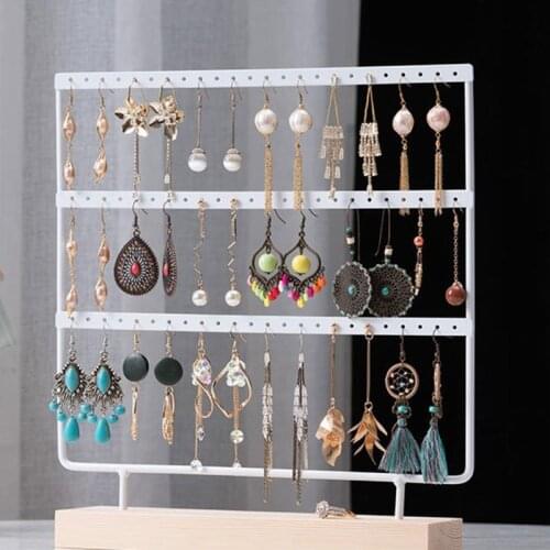Jewelry Earrings storage rack Earring organizer Display Stand Holder for Hanging Ear studs ring eardrop dangler