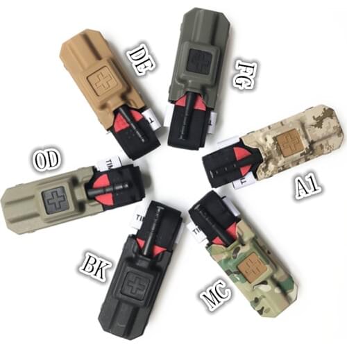 TB-FMA Tactical Tourniquet & Carrier Pouch Sets for Outdoor Skirmish Airsoft Hunting Tactical Emergency Supplies Free Shipping