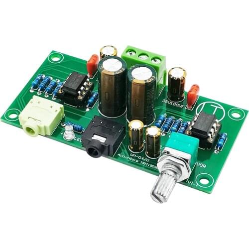 SOTAMIA OPA2604 Headphone Amplifier Decoder Board 2.0 HIFI Portable Audio Headphone Amp Amplificador Module DC 9-15V