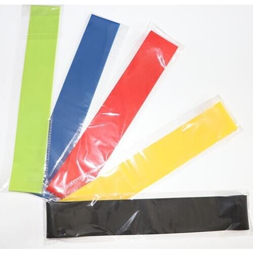 High Quality Training Exercise Gym Strength Resistance Elastic Pilates Sport Rubber Fitness Workout Bands