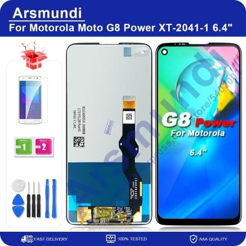6.4" For Motorola Moto G8 Power XT-2041-1 LCD Display Touch Screen Digiziter Assembly Replacement Parts For Moto G8Power