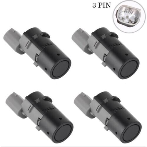 4Pcs Auto PDC Parking Sensor Car Backing Searching Unit Electric Detector 66206989069 for bmw E39/E46/E53/E60/E61/ E63/X5