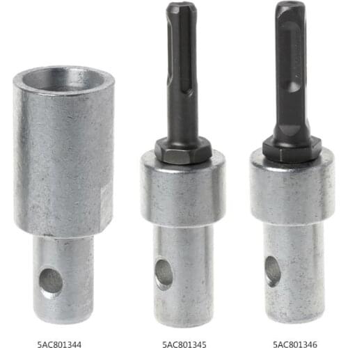 4 Square Pits Drill Bit Adapter For Electric Hammer Convert to Earth Auger Head Connector Tool
