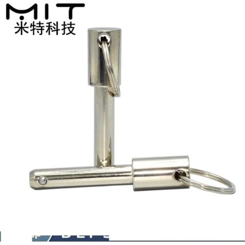 Carbon Steel Ring pull indexing pin Ball Lock Pins Spring Type quick release pin Slot Pins DIA 5 6 8 10 12 16