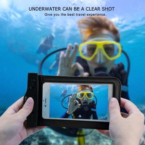 For Huawei P9 Plus P8 Lite Y6/Lg G5 G4 G3 K8 K10/Meizu Case Waterproof Phone Cover Underwater Swimming Diving Sealed Pouch Bag