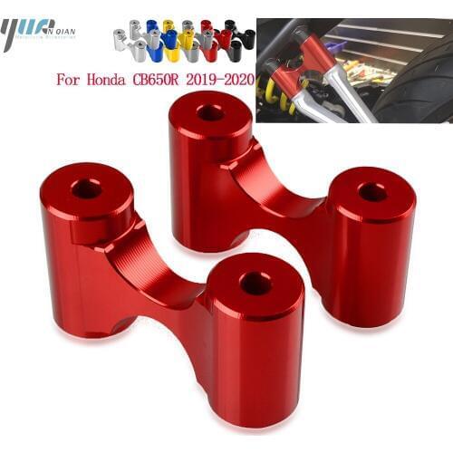 Motorcycle Rear Footrests Extension CNC Aluminum Alloy Foot Rests Passenger Extension For Honda CB650R CB 650R CB650 R 2019-2020