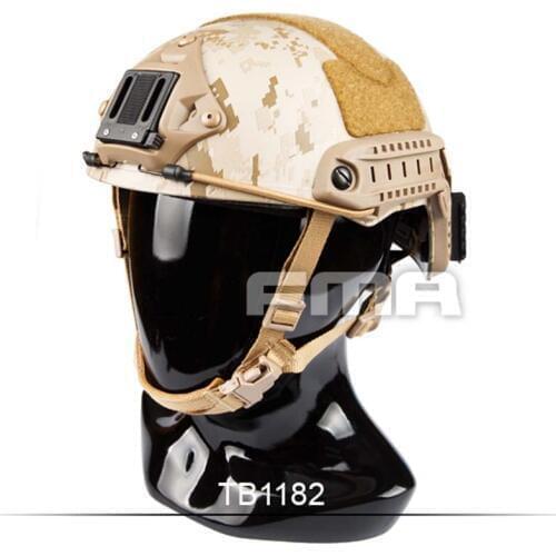FMA Free Shipping Outdoor Tactical FMA Desert Digital Ballistic Helmet AOR1 for Airsoft Paintball