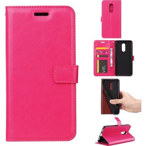 10pcs/lot Crazy Horse Wallet Leather stand Case for Xiaomi Redmi 5/5 PLUS/5A/NOTE 5A/NOTE 5 With Photo Frame Card Slots