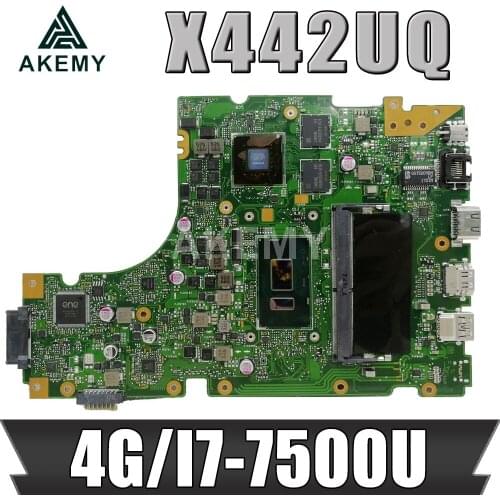 X442UQ Laptop motherboard for ASUS VivoBook 14 X442UQR R419U X442UN X442UR X442UNR original mainboard GT940MX 4GB-RAM I7-7500U
