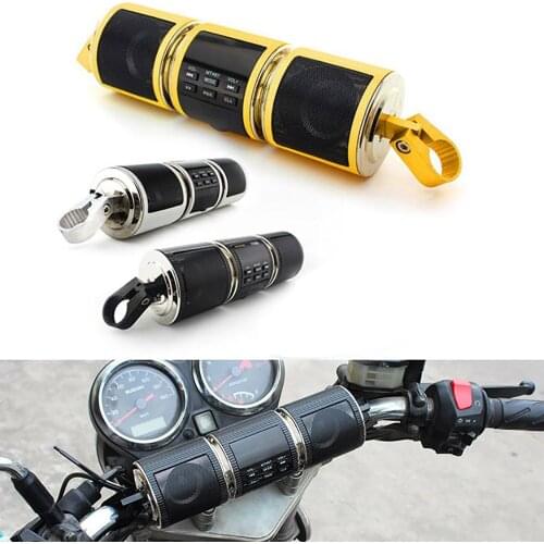 Motorcycle Bluetooth Music Player MP3 Motorcycle Stereo Speaker FM Radio Adjustable LED Screen MT487 Waterproof High Quality