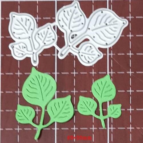 Leaf set Metal Cutting Dies New Craft Knife Blade Die Stencils for Scrapbooking DIY Photo Album Card Making Decorative Template