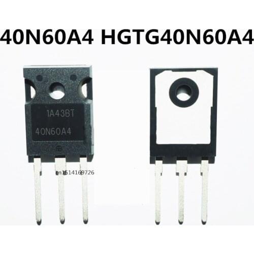 Original 2pcs/ 40N60A4 HGTG40N60A4 75A/600V TO-247
