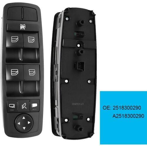 Power Window Switch For Benz W164 GL320 GL350 GL450 ML320 ML350 ML450 ML500 R320 R350 2518300290 A2518300290 A 251 830 02 90