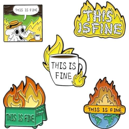 PF529 Dongmanli Funny Jewelry Pins for backpacks Lapel Enamel Pins and Brooches Badge Bags Backpack Decoration Friend Gifts