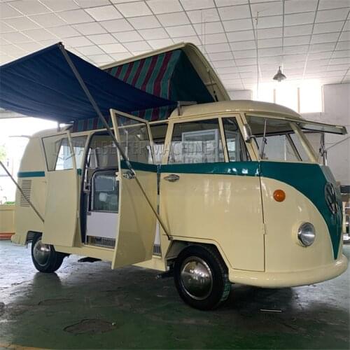 Retro Camper Caravan Cooking Catering Car Concession Food Truck Mobile Kitchen T1 VW Bus