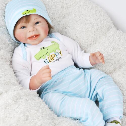 Silicone reborn baby doll toys for girls play house lifelike newborn reborn boys babies birthday present gift collectable dolls