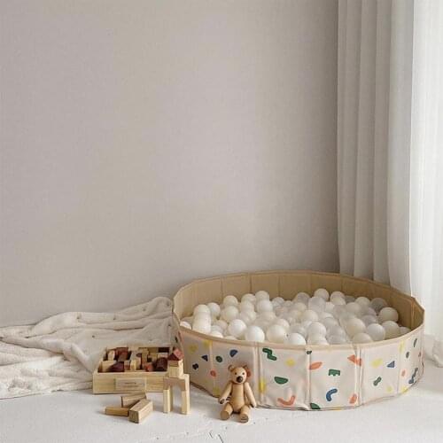 Foldable Ocean Ball Pool Tent Toy Washable Folding Kids Gift Baby Fence For Baby Bathtub Game Bobo Ball Storage Fence Pool