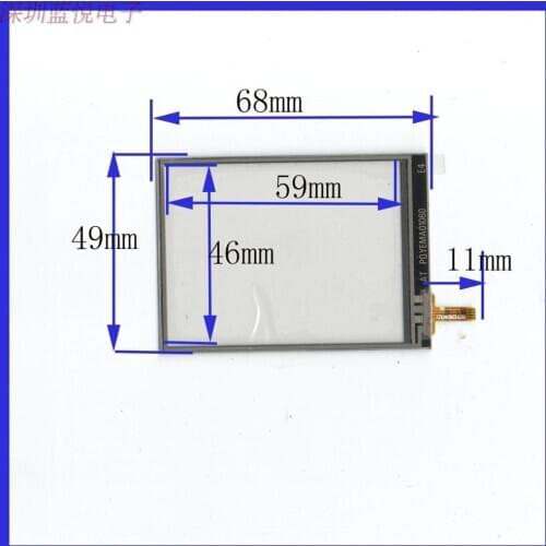 2.8 inch 68mm*49mm universal touch, hand screen, four wire resistance welding, BE1190A