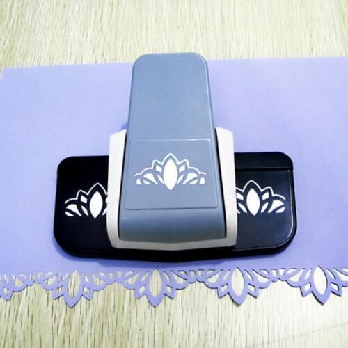 Tree twig branch design continuous border punch for greeting cards making DIY hobby tool 3.5cm width size puncher