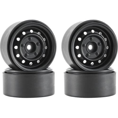 4pcs 1.9" 12 Hole Wheel Rim Hub For 1/10 Remote Control Axial Car SCX10 RC4WD Remote Control Car Rims