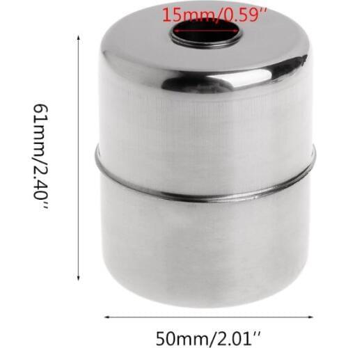 51*61*15mm Stainless Steel Ball Float Magnetic Floating Level Switch Flow Sensor