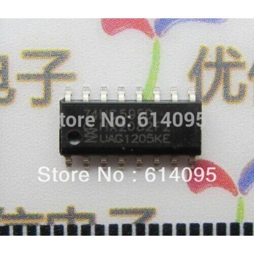 SMD 74HC595D 8-bit serial register SOP-16 (# 22747)